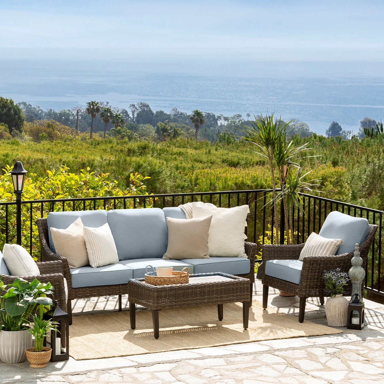 Harriet Outdoor Fixed Chair - Image 3