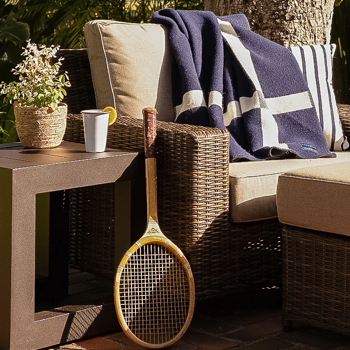 Langdon/Waverly Outdoor Ottoman - Image 4