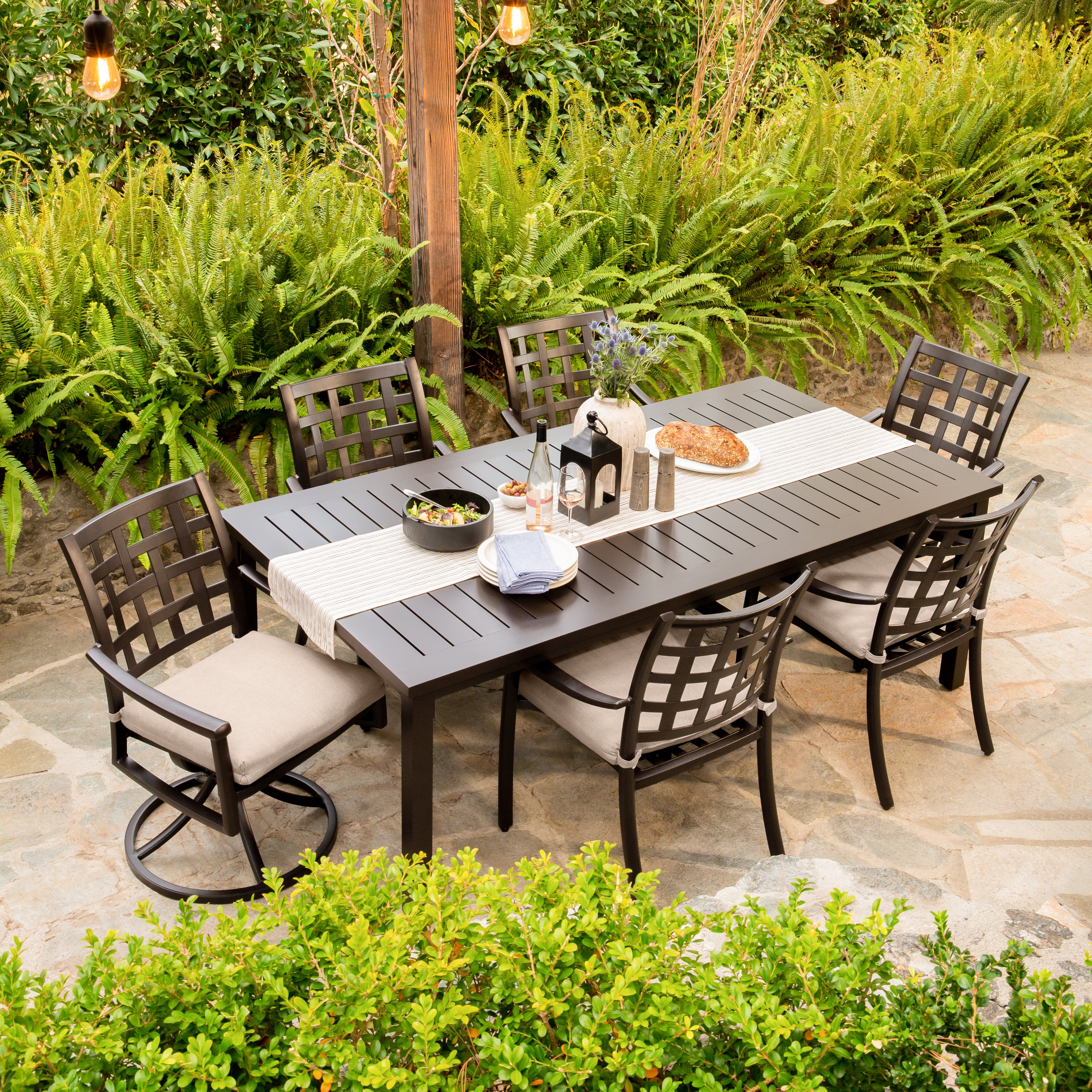 Lily Outdoor Dining Arm Chair - Image 10